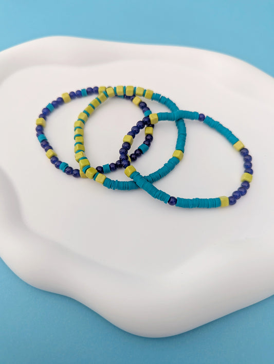 Green and Blue Stack