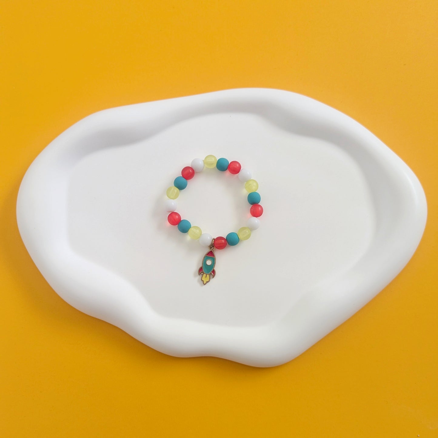 Rocketship Charm Bracelet