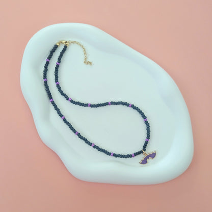 Purple Bat Choker