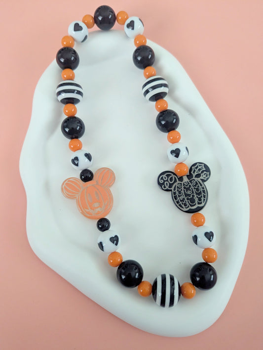 Halloween Mouse Necklace