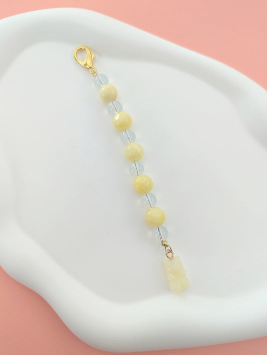 Yellow Gummy Bear Kindle Charm