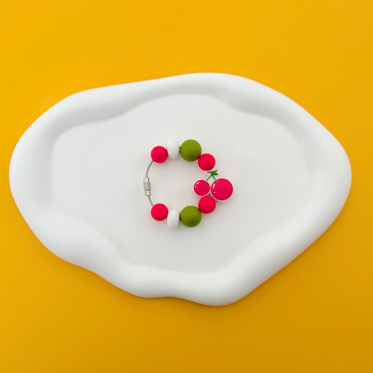 Cherry Cup Handle Charm