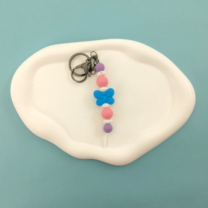 Blue Butterfly Keychain