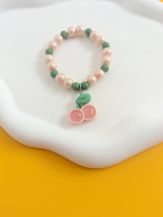 Cherry Charm Bracelet
