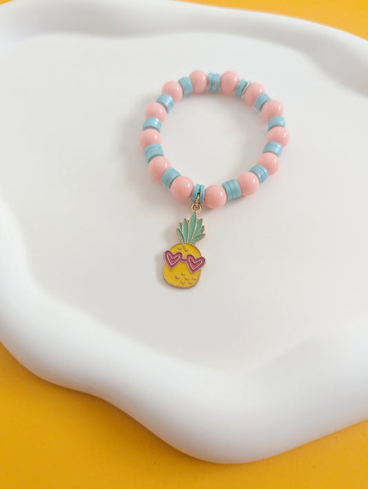 Pineapple Charm Bracelet