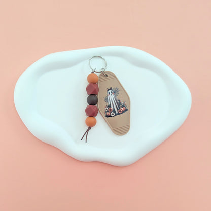 Girly Ghost Acrylic Keychain