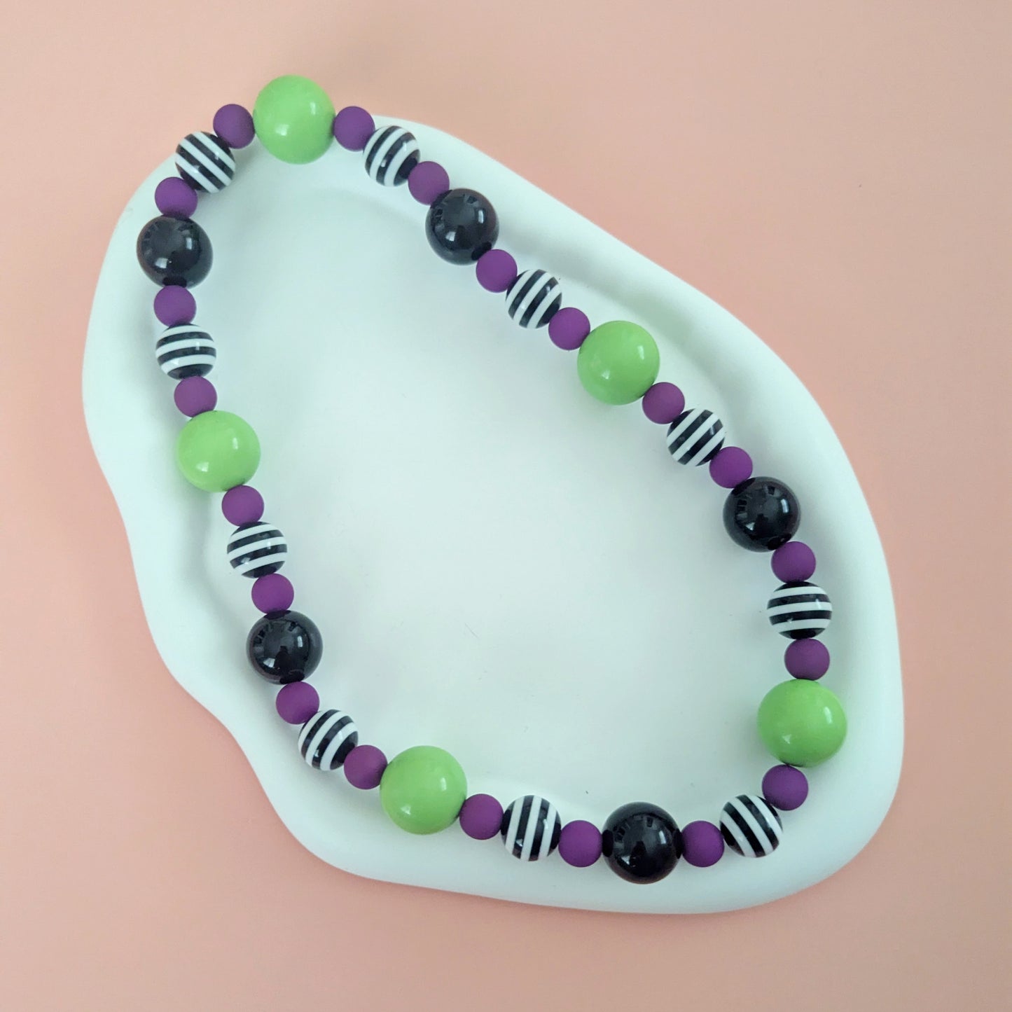 Beetlejuice Inspired Necklace