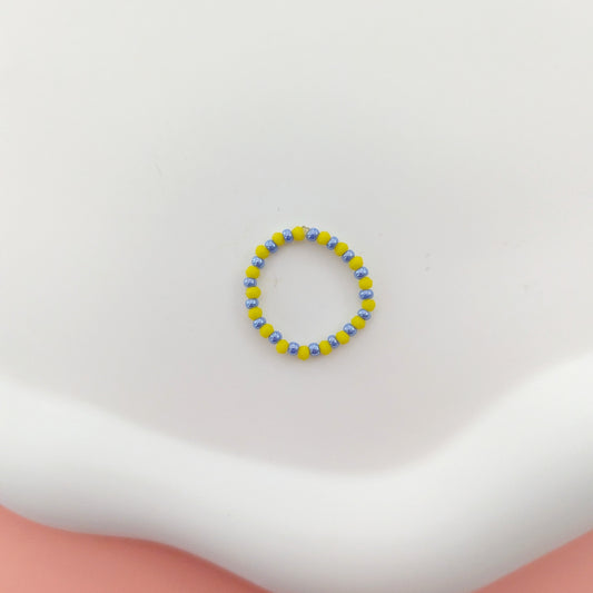 Yellow and Blue Ring