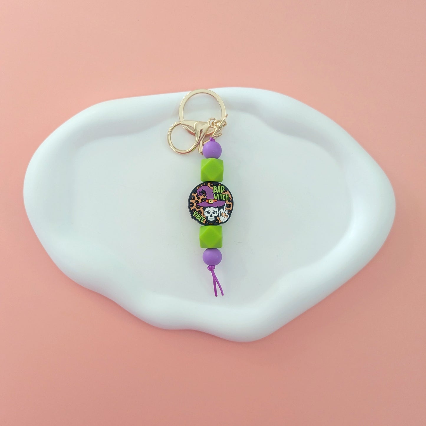 Bad Witch Vibes Keychain