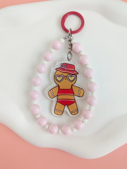 Gingerbread Bag Charm