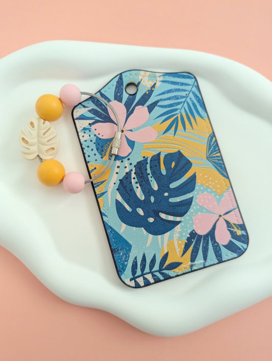 Monstera Leaf Luggage Tag