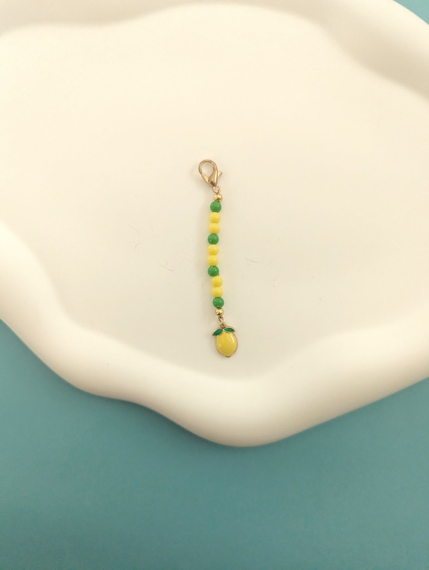 Lemon Dust Plug Charm