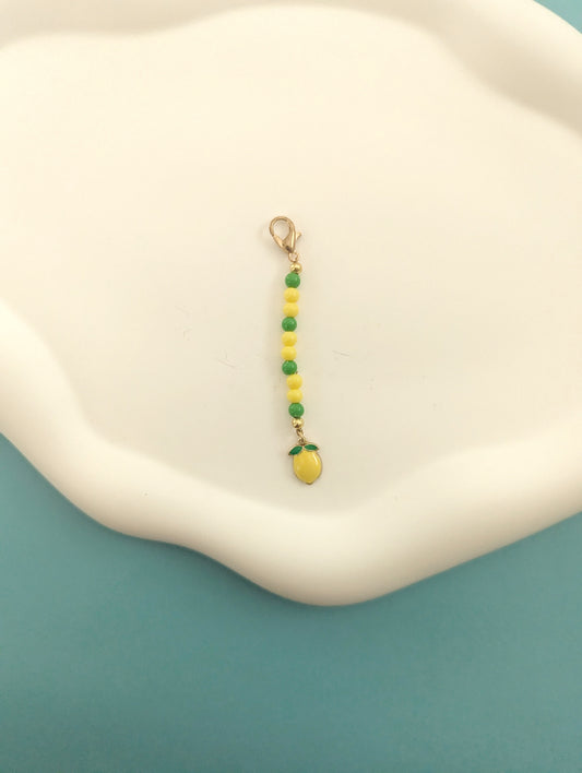 Lemon Dust Plug Charm