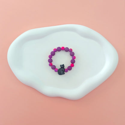 Black Cat Kids Bracelet