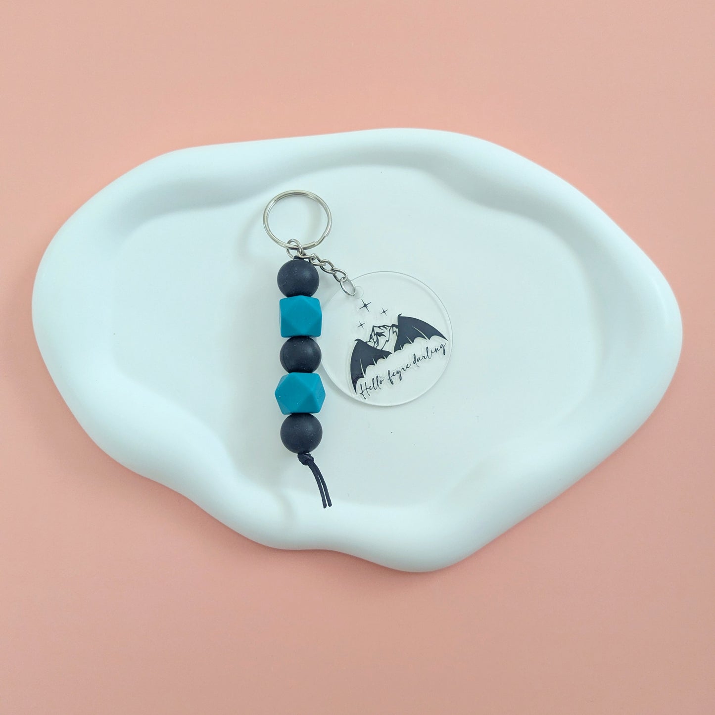Hello Feyre Darling Acrylic Keychain