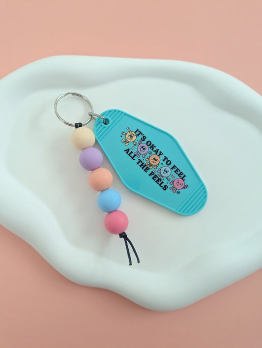It's Okay to Feel All the Feels Acrylic Keychain